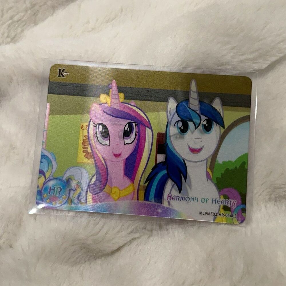 Kayou My Little Pony Princess Cadance Shining Armor Hologram Card #HR-AL04
